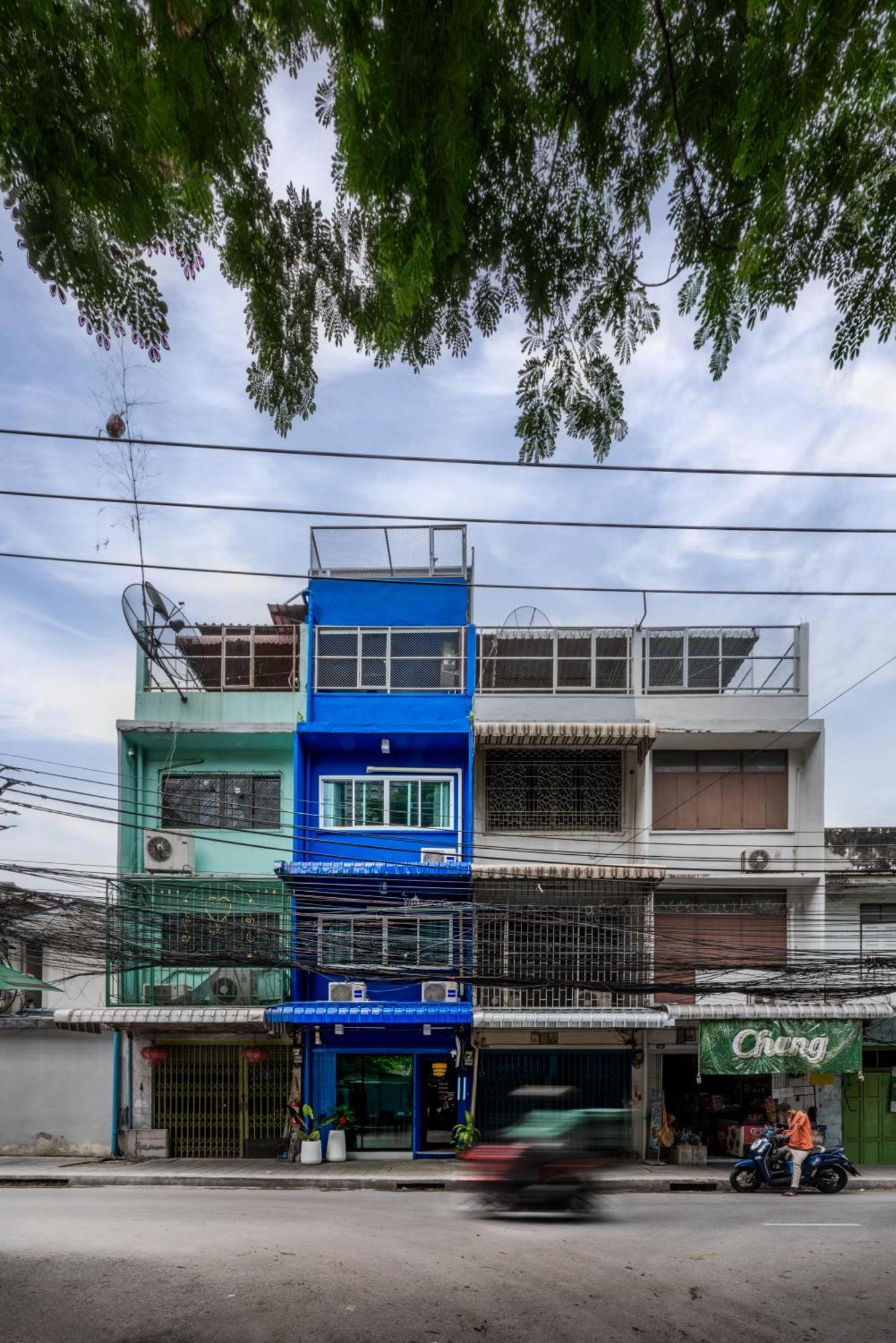 Gasthuis Blue House 191 Hometel - 3 Mins To Bts Saphan Taksin *
