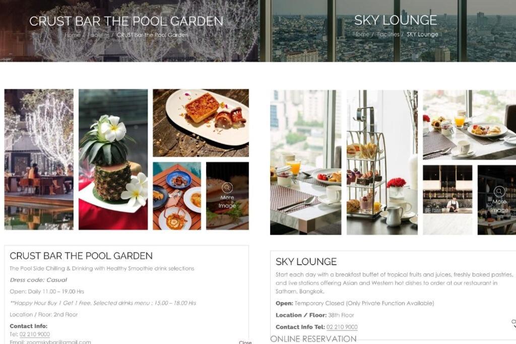 Sathorn Sky View Rooftop Bar Apartemen Bangkok