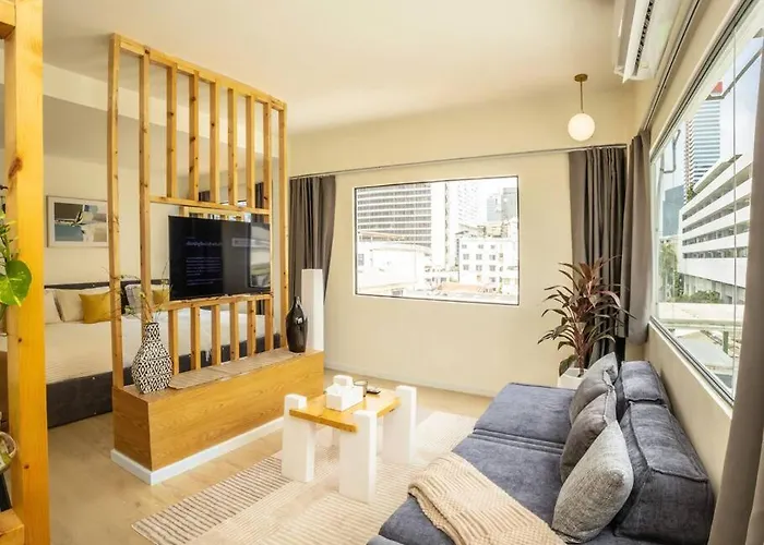 Cozy Studio Room For 3 Guests At Center-Silom - 5B