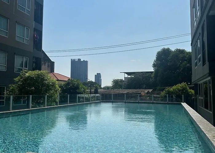 Modern Condo - Bts Bang Chak - Pool, Gym, Wi-Fi