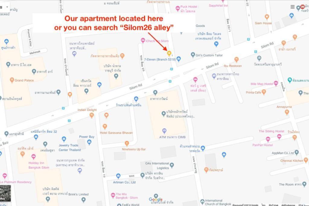 S3 Silom26 - S3 Silom Central, Large Room, Full Kitchen, Wifi, * Bangkok
