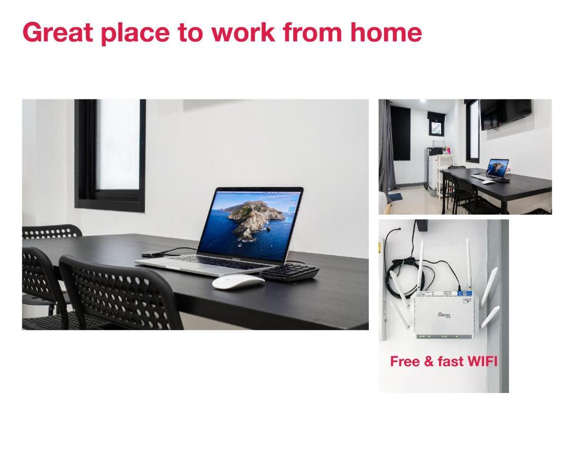 P3 Silom Large 2beds Full Kitchen Wifi 4-6pax
