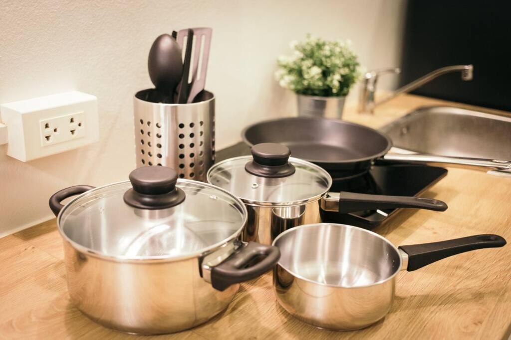 T4 Two Bedrooms Full Kitchen/1 Min To Bts Apartemen *
