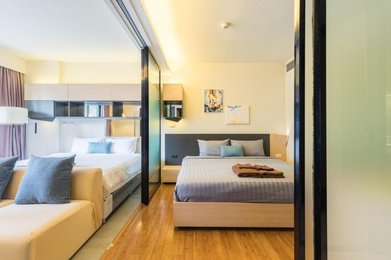 Stylish ,2beds, Free Wi-fi,netflix, Bts Asok, Sukhumvit Apartment *