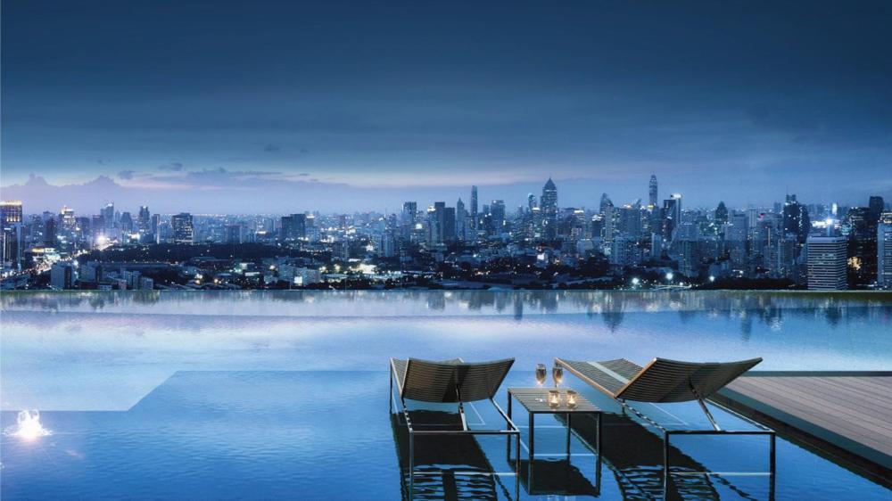 Japanese Town Ekamai Luxury Amazing View Pool Pangsapuri Bangkok