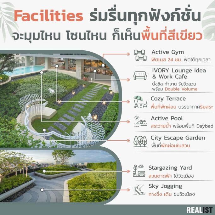 Apartamento Ivory Ratchada-ladprao Huai Khwang Night Market Banguecoque