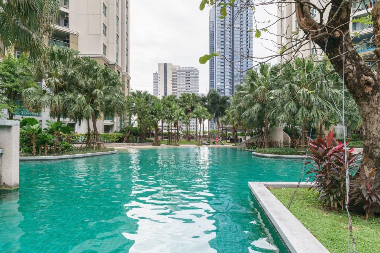 Apartment Internet Celebrity Train Night Market Swimming Pool Free Wifi Mrt 100m Bangkok