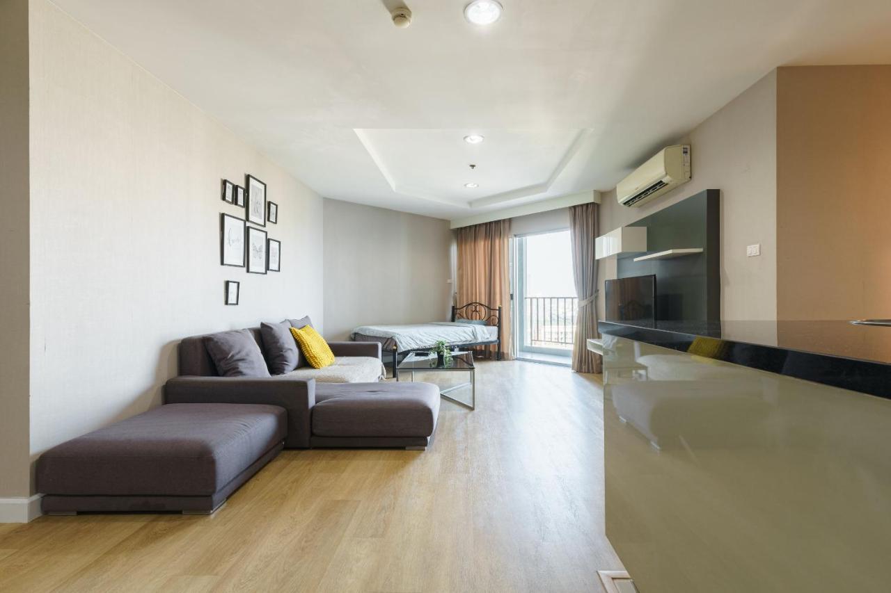 Apartment Internet Celebrity Train Night Market Swimming Pool Free Wifi Mrt 100m Bangkok
