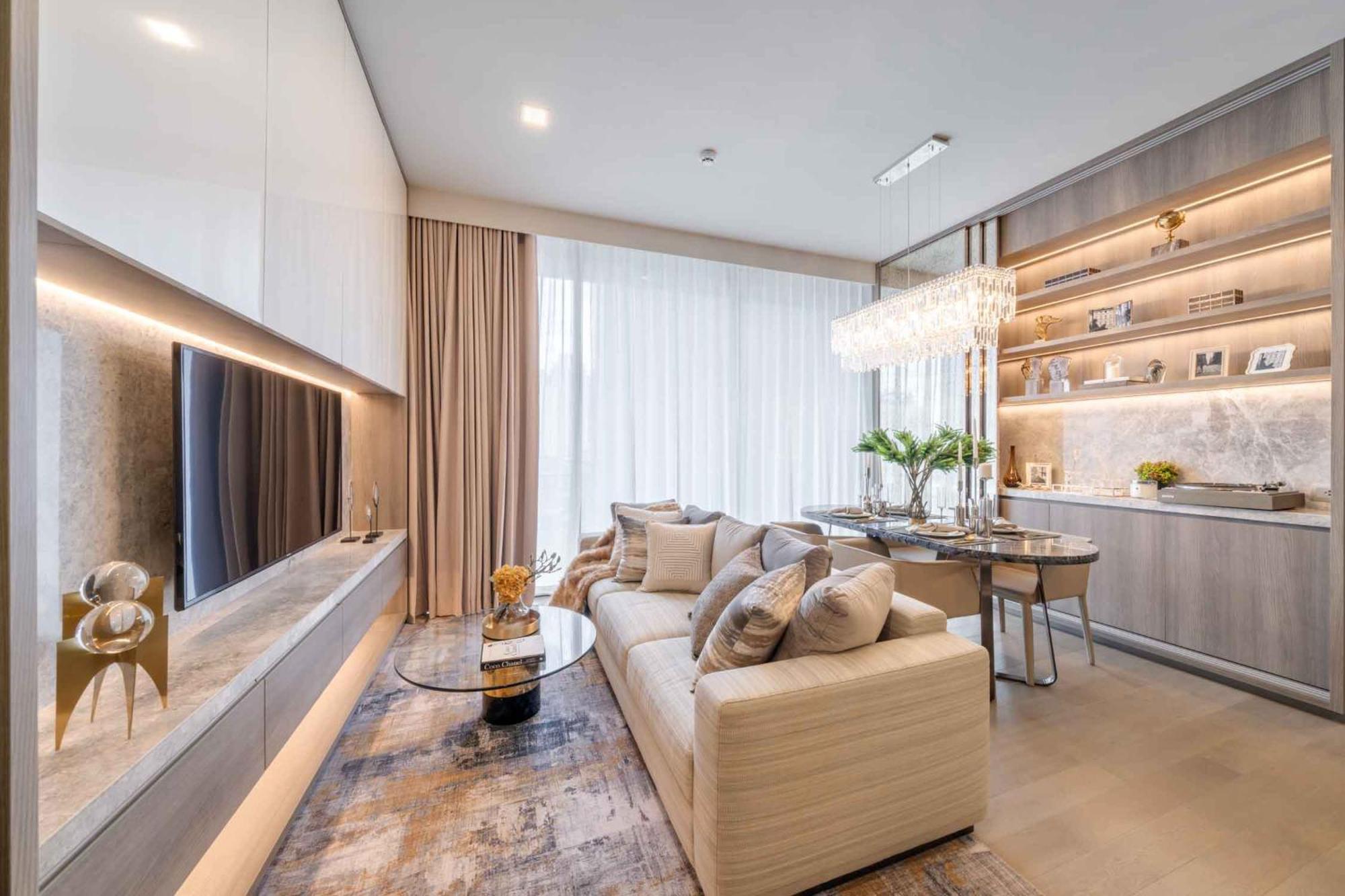 Ultra Classy Designer Central Asok Terminal 21 Appartement