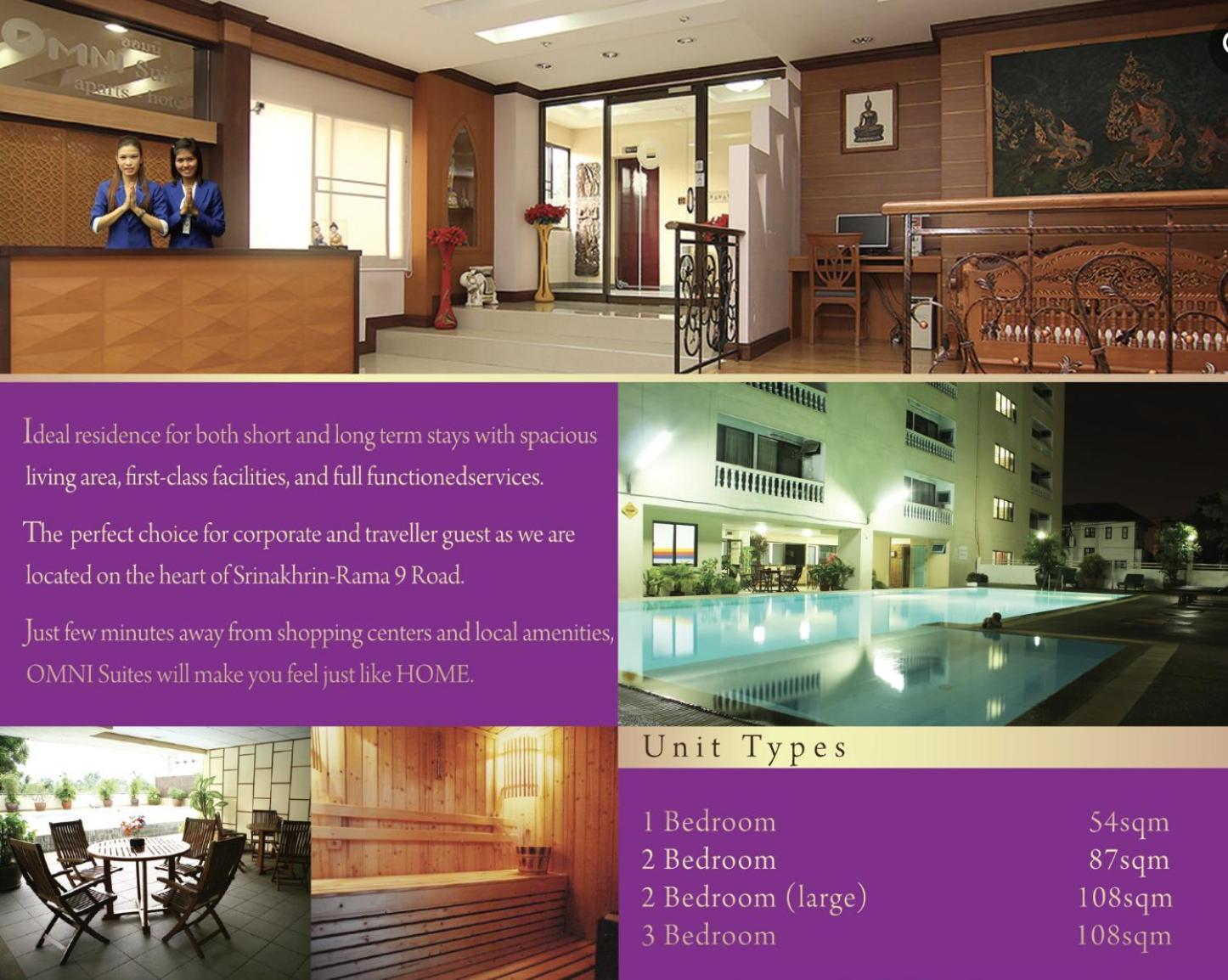 Omni 2bedroom Apartment Bangkok
