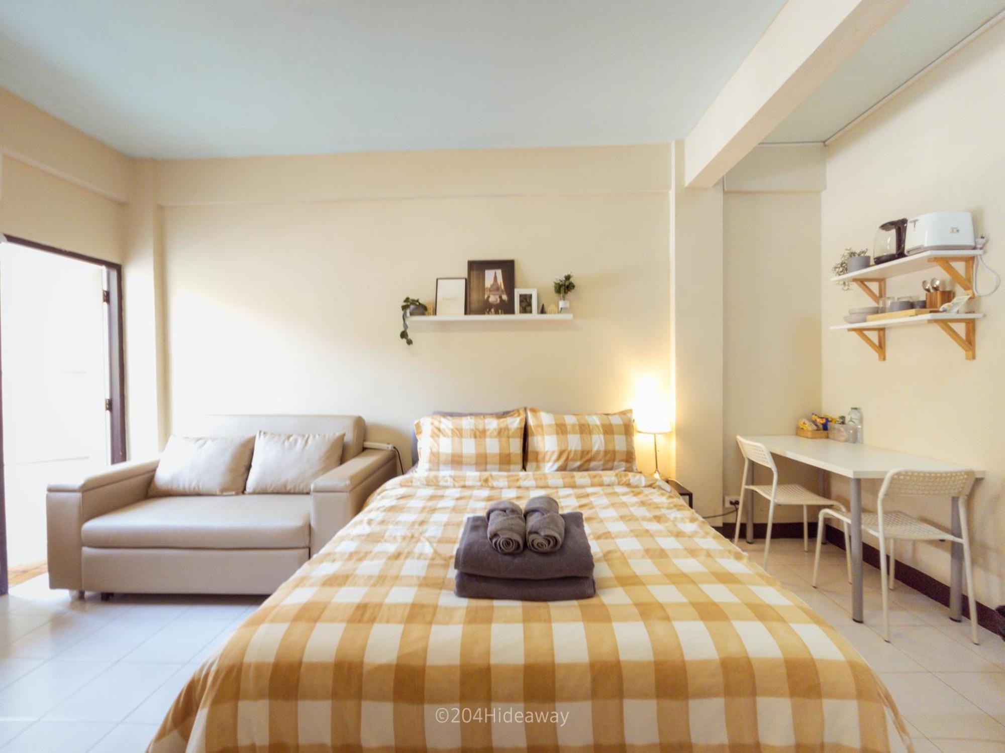 204hideaway-local With Street Food Only 15 Min Walk To Skytrain Apartment *