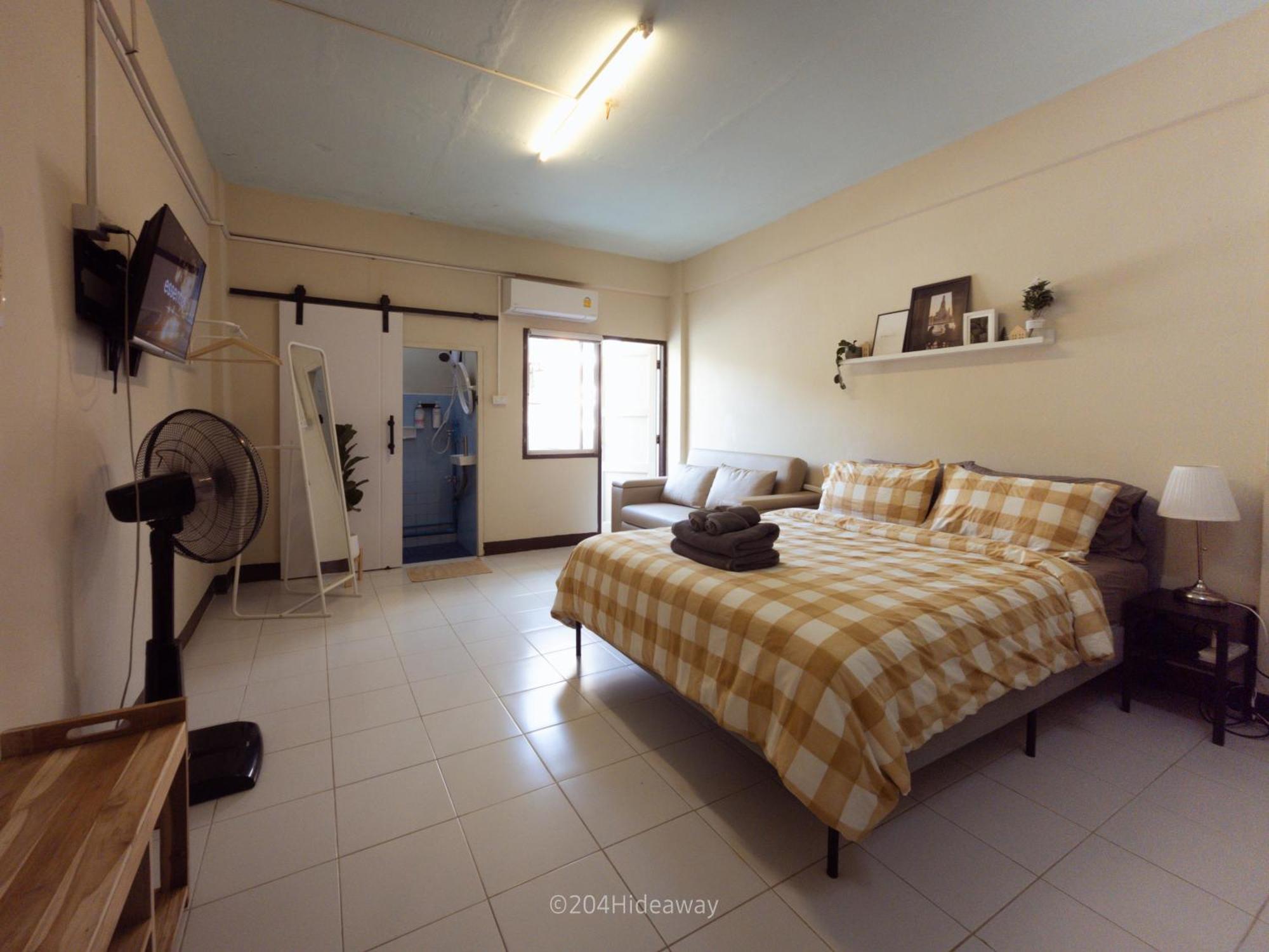 Apartment 204hideaway-local With Street Food Only 15 Min Walk To Skytrain Bangkok