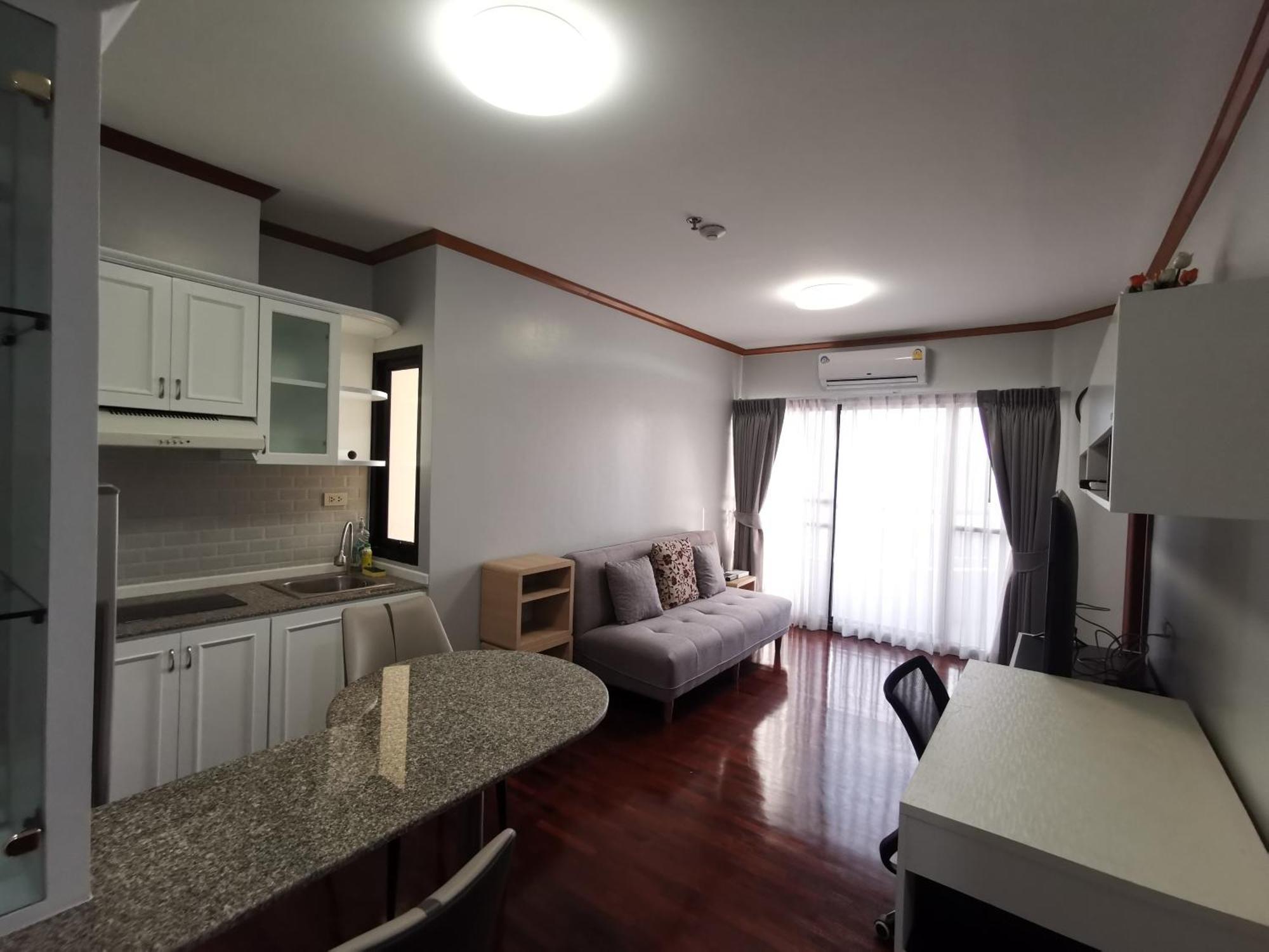 Pangsapuri Cozy 1br Walk To Bts And Airport Rail Link Close To Malls G7
