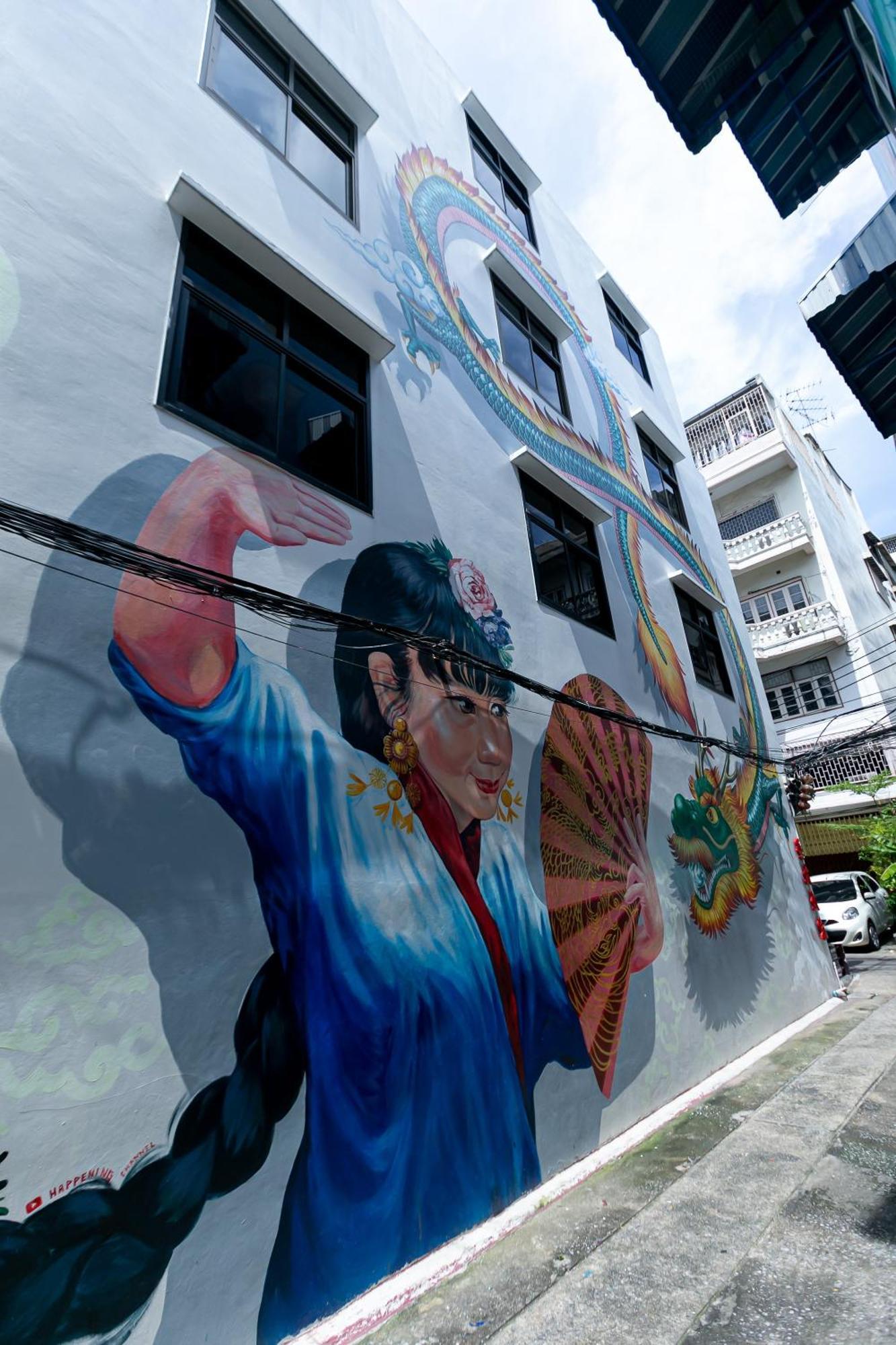 Hostel Taladnoi Paint House Bangkok