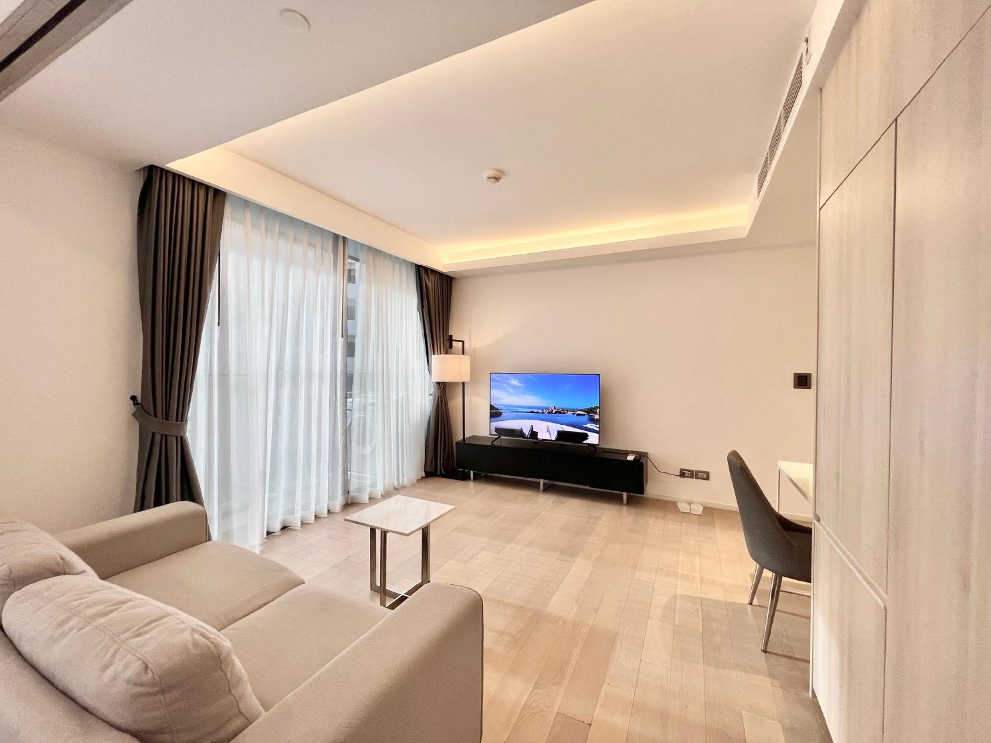 Appartement Sukhumvit 11#luxury#pool#gym#bts Nana&mrt Sukhumvit#1br#max2ppl *