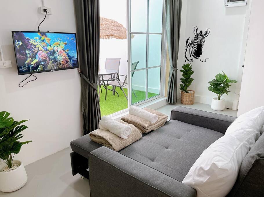Apartemen Relax Private Terrace&cozy Br,near Grand Palace Bangkok
