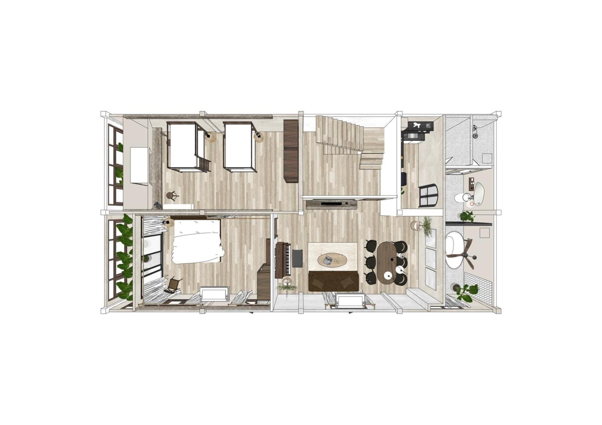 Appartement The Lair - 3mins Walk To Icon Siam Bangkok