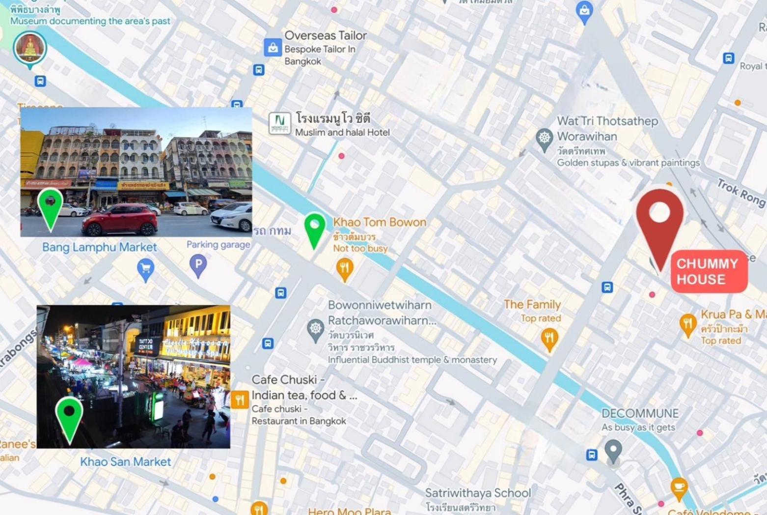 Chummy House Khaosan 10-min, Peace Haven Apartment Bangkok