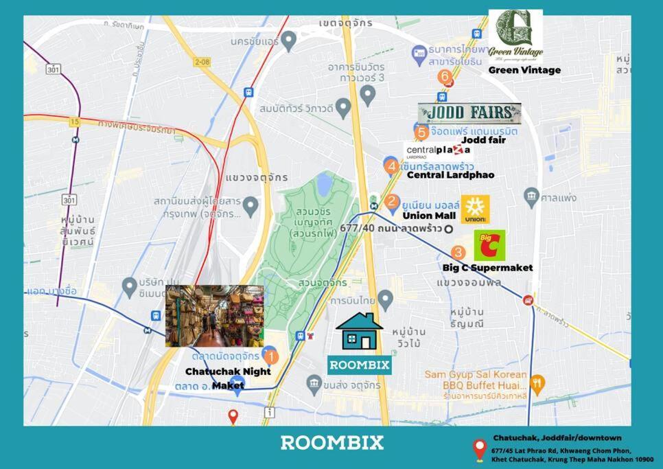 Rb01 Chatuchak, Netflix, Speednet, Bts,mrt, 10pax Holiday home