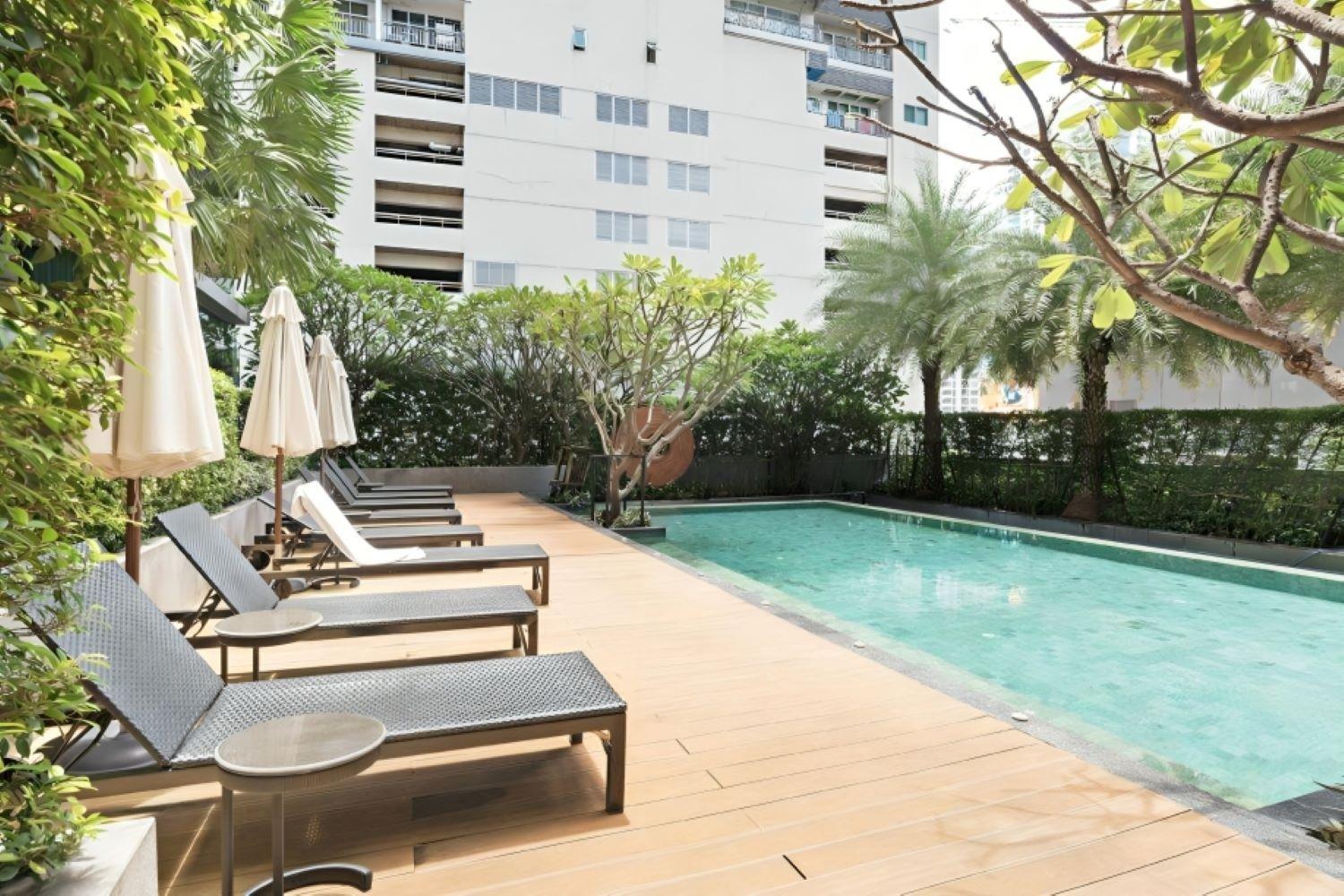 Wonderful Beautiful Peaceful 1 Bed Asoke Bts Mrt Central Sukhumvit * Bangkok