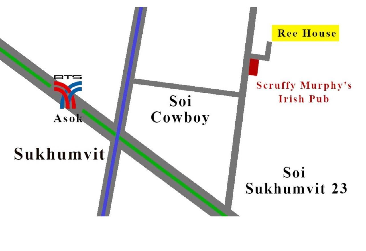 Ree House@soi Cowboy-asoke Bts-mrt Wisma tamu