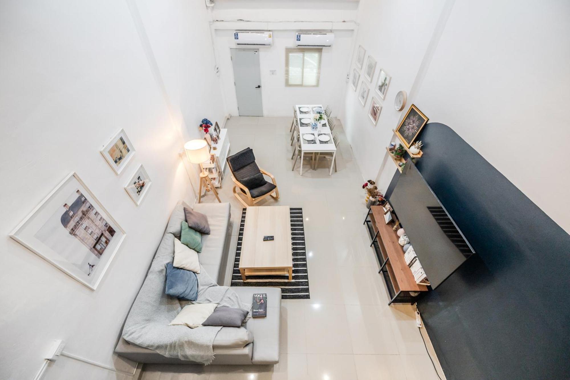 Pousada Entire Cozy House/near Bts Skytrain/12pp Bangkok