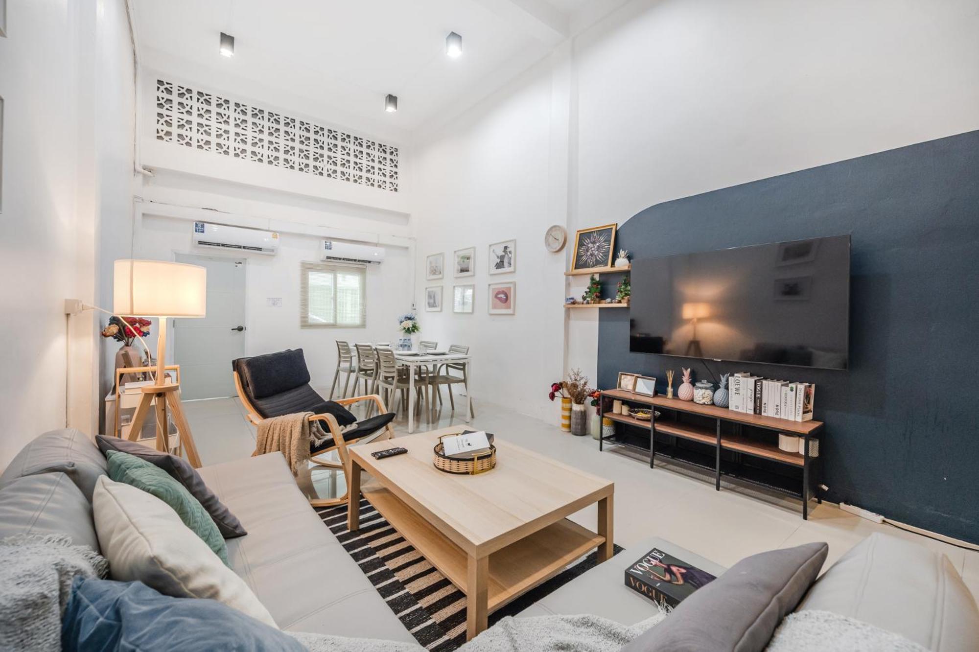 Pousada Entire Cozy House/near Bts Skytrain/12pp Bangkok