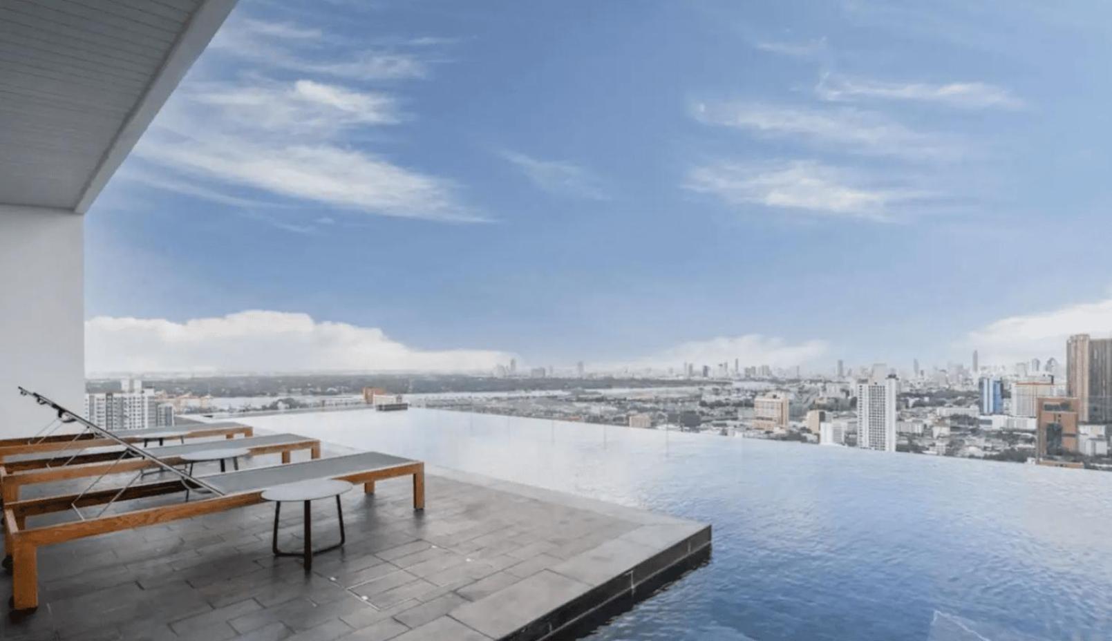 Appartement Stylish 1br By Bts Ekkamai - Infinity Pool & Gym