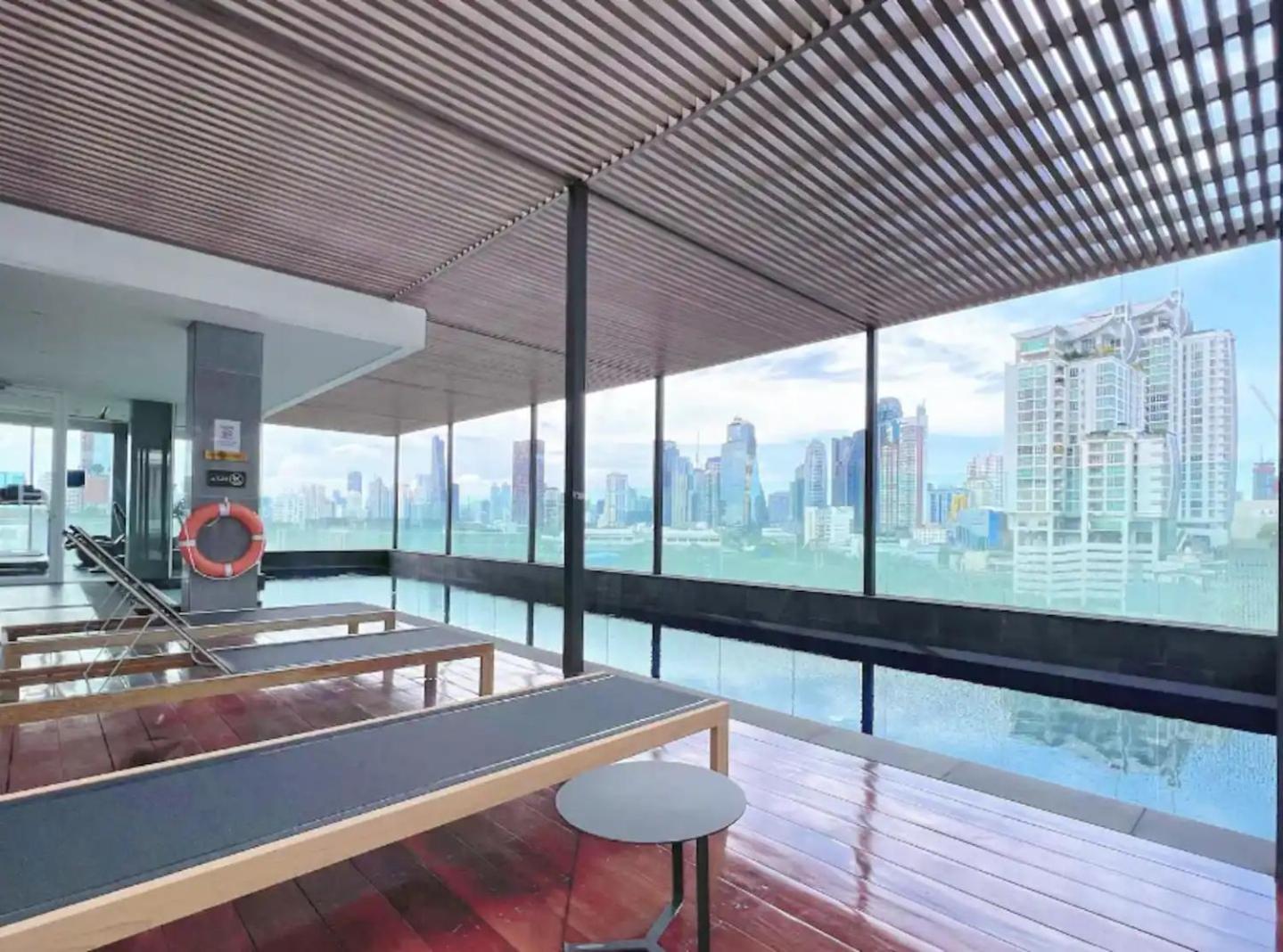 Stylish 1br By Bts Ekkamai - Infinity Pool & Gym Appartement Bangkok