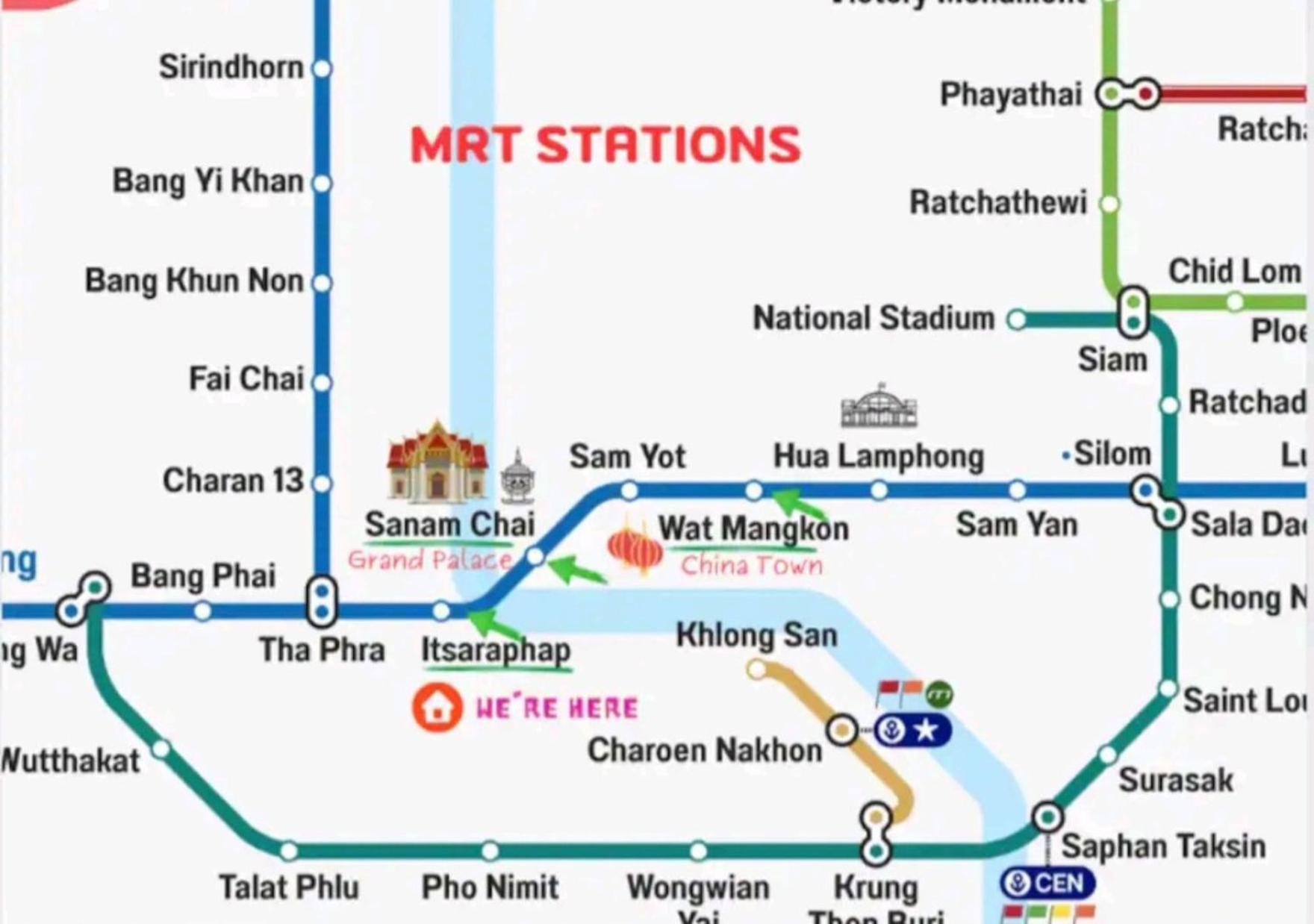 Dahouse Next To Mrt Itsaraphap Exit1 Bangkok