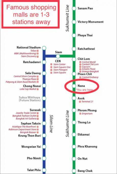 Apartment - Sukhumvit Soi 5 Bts Nana- Size 47m2 *