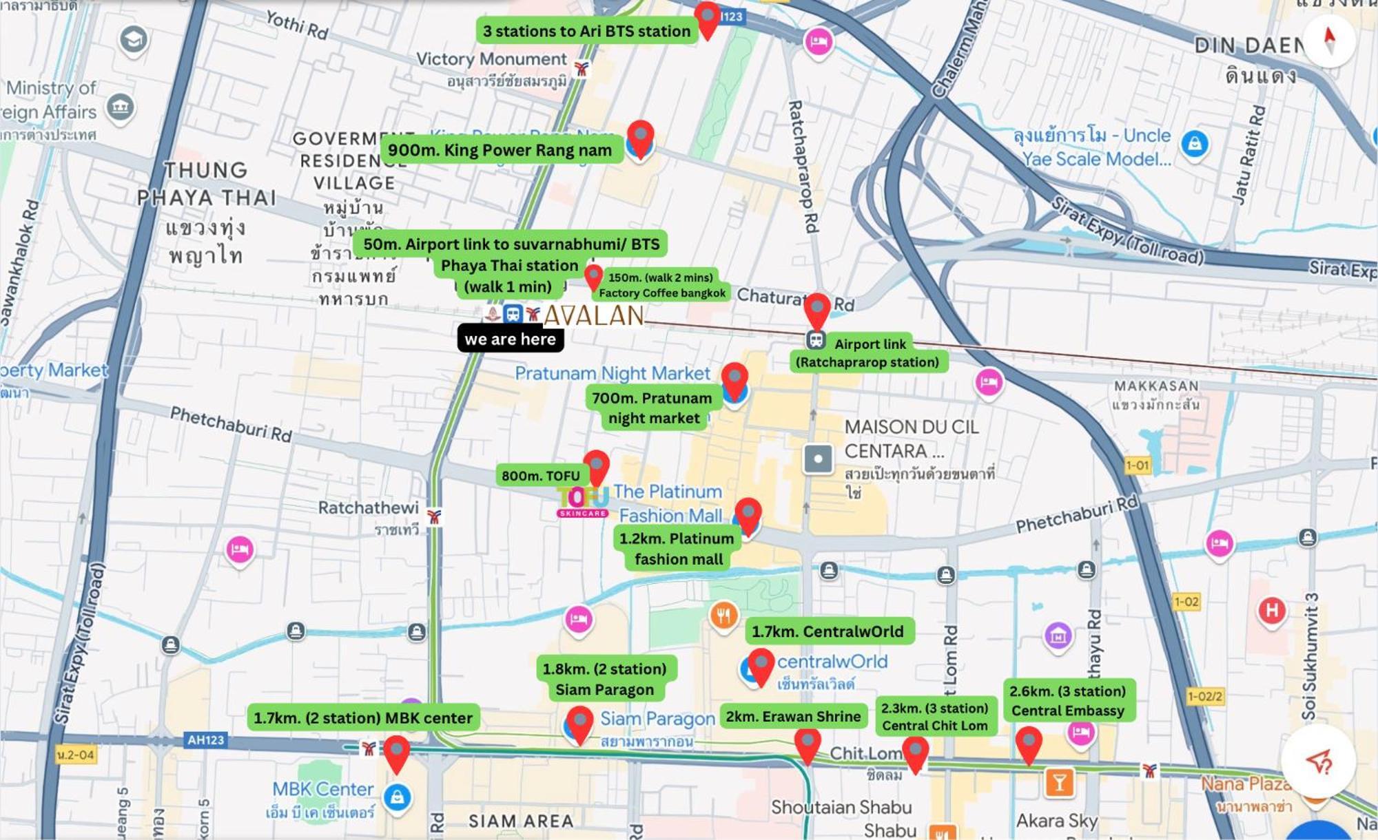 Avalan Phayathai Airport Link Hotel 4*