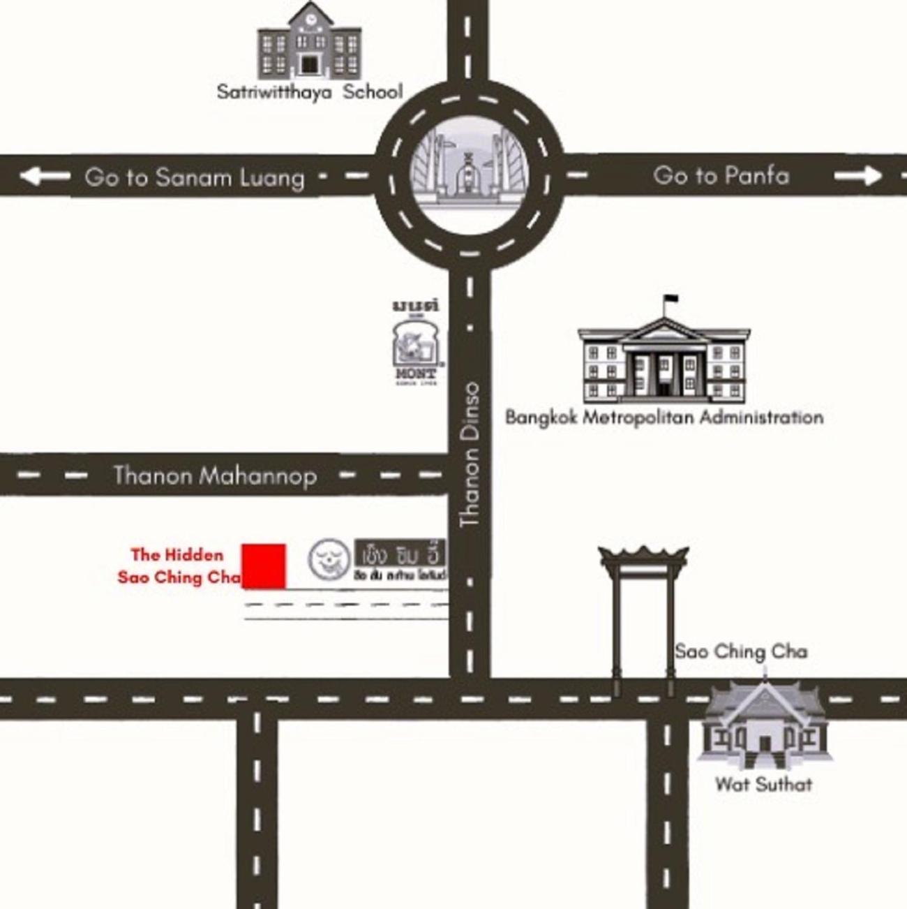 Go Sao Chingcha - โกอินน์ เสาชิงช้า Apartment *