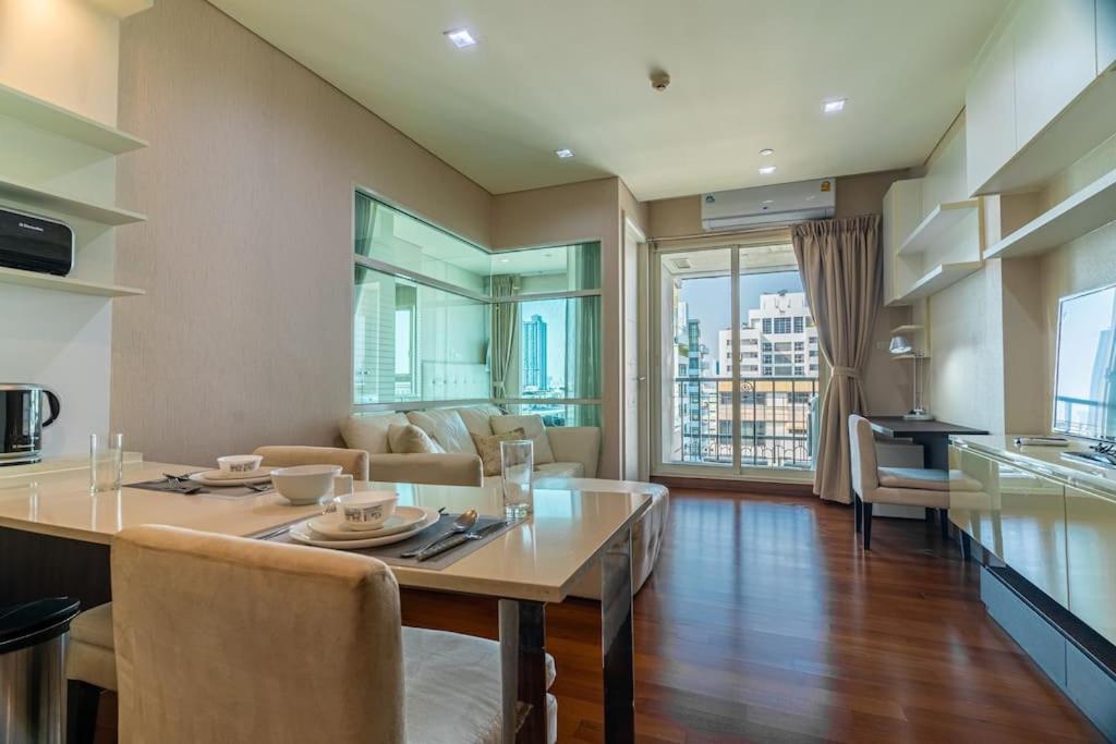 Thonglor Area 1 Bedroom Fastwifi Sauna Big Swimming Pool 38 * Bangkok