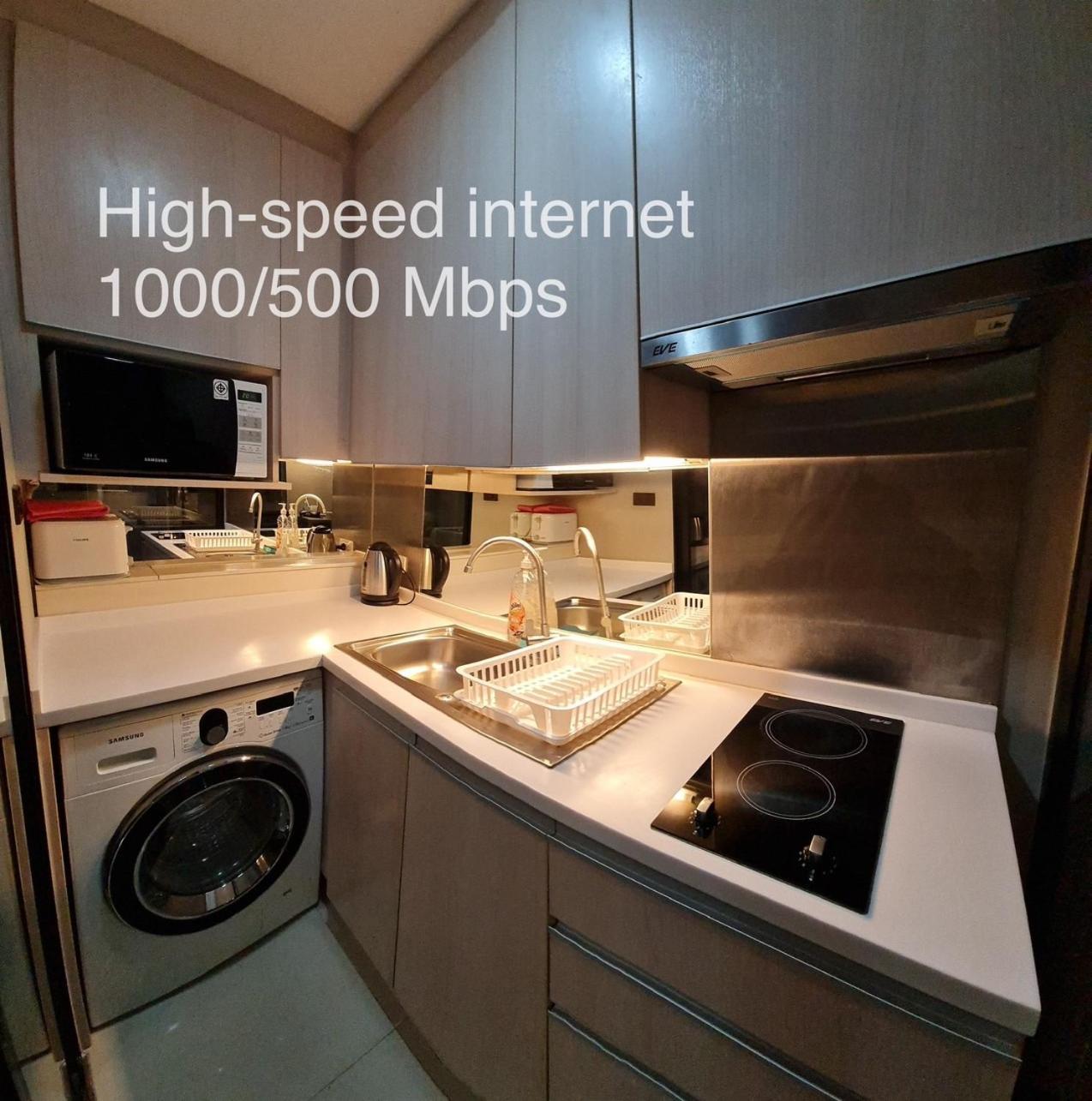 1bed1 Bath @thonglor Freeairport Pickup Apartemen