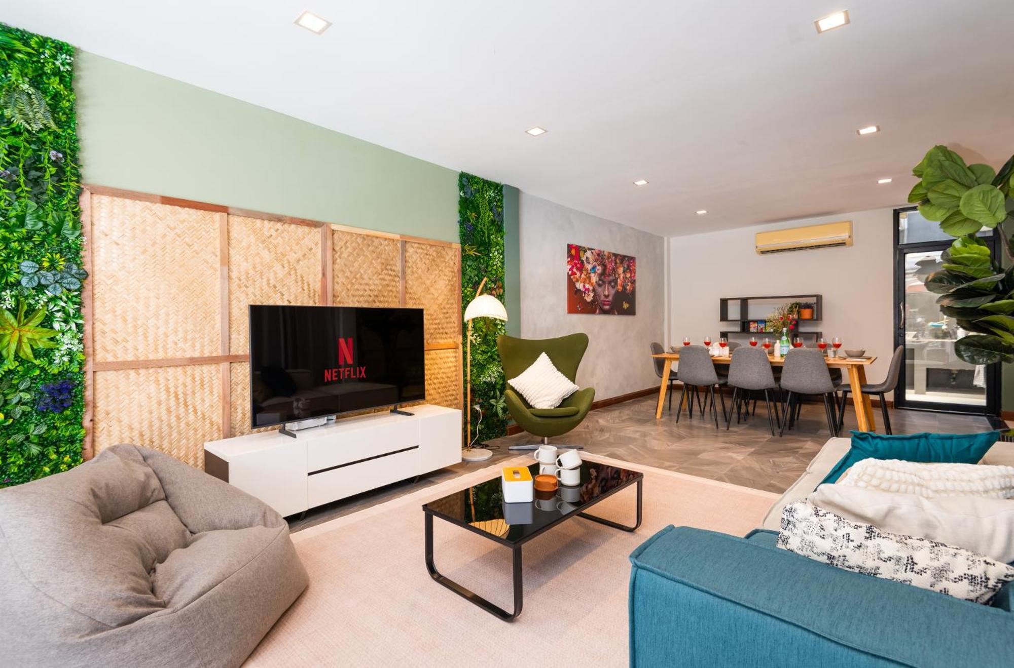 3br Design Townhouse In - 10min To Bts, Emquartier Ferienhaus *