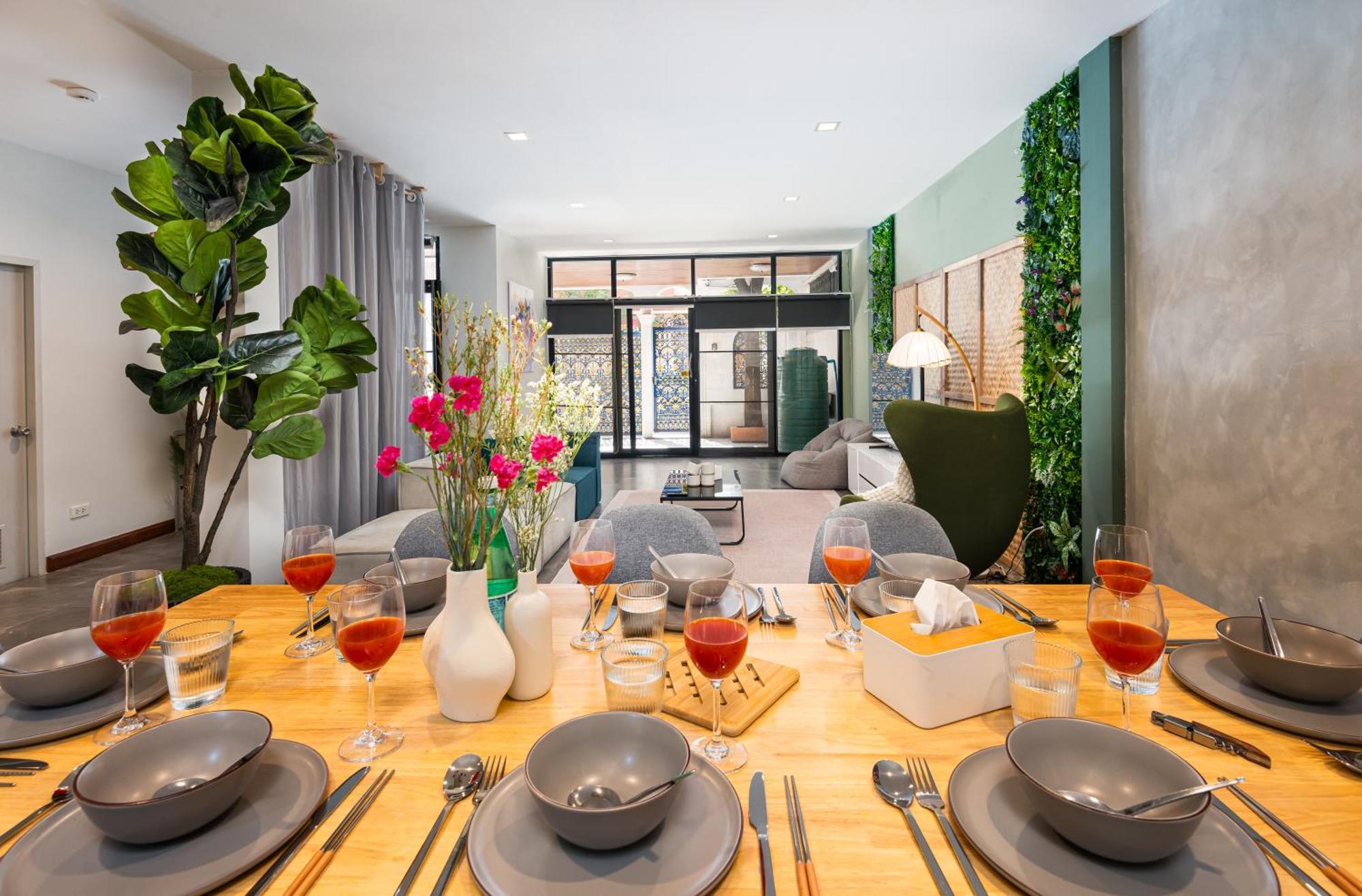 Ferienhaus 3br Design Townhouse In - 10min To Bts, Emquartier *