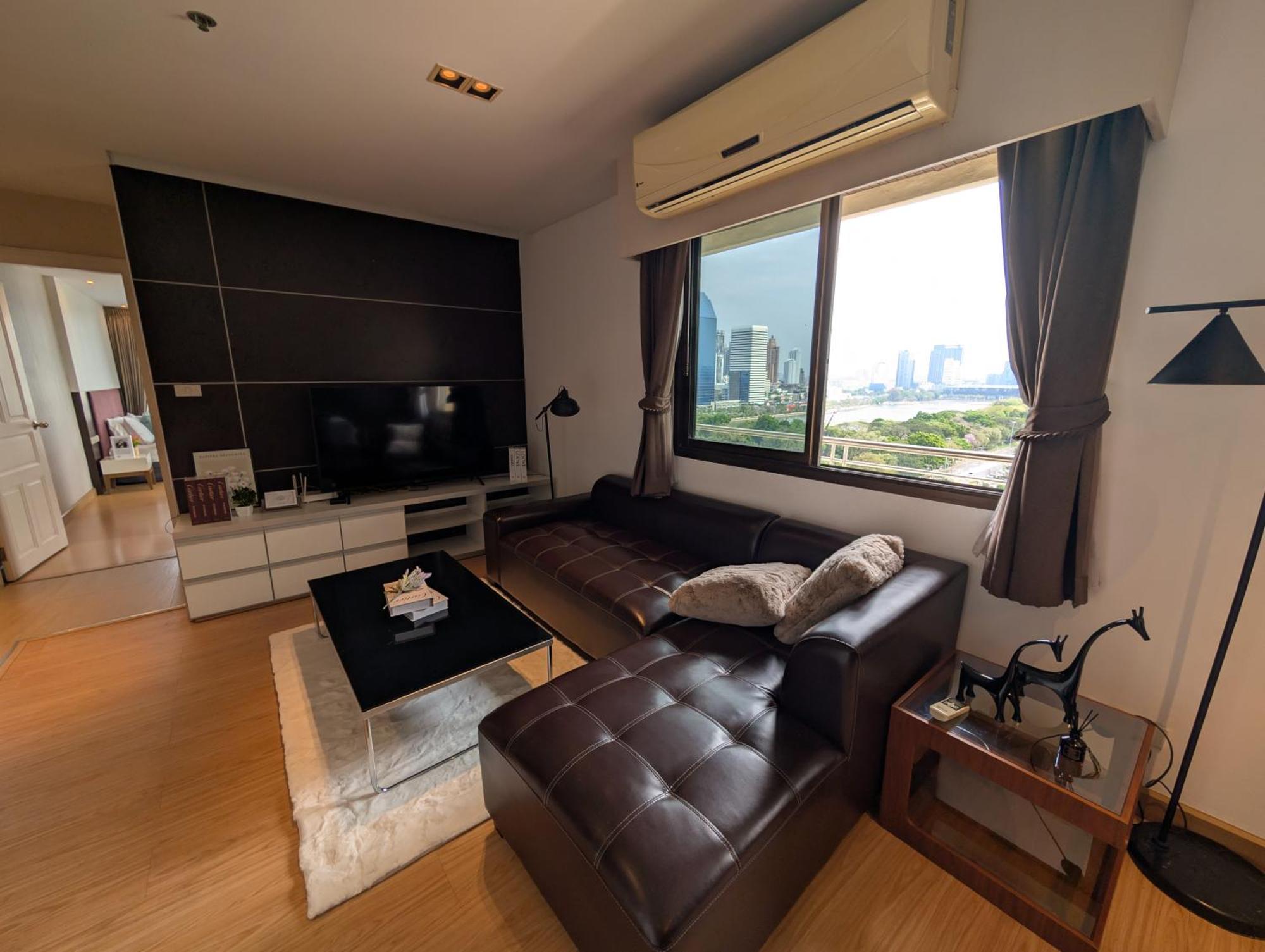 High Floor Great View 2br 2ba 3 Mins To Nana Bts Bangkok