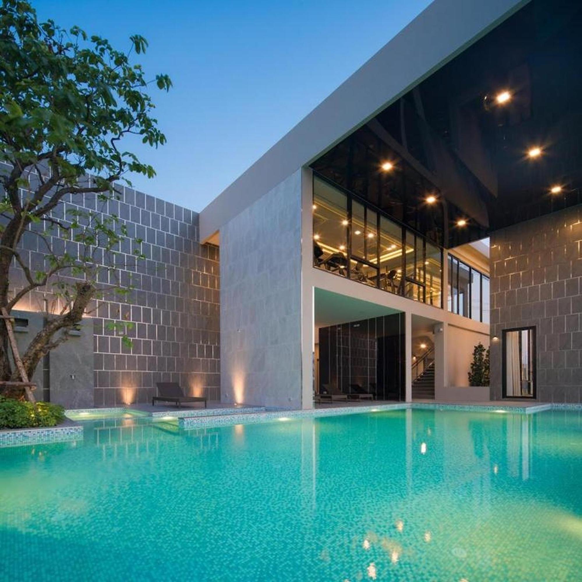 Stylish2bd Pool&gym Near Airport Holiday home Bangkok