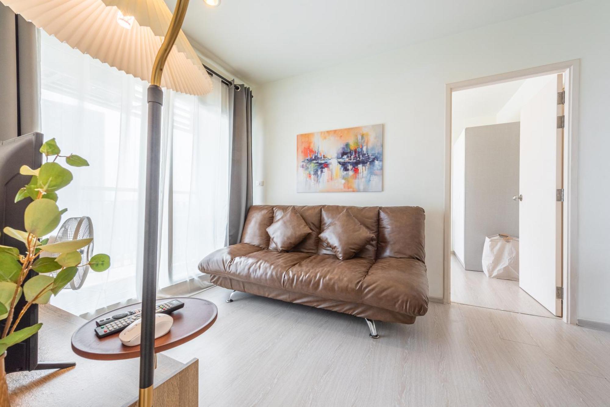 2br, 6 Mins Walk Bts Wuttakat Apartamento *