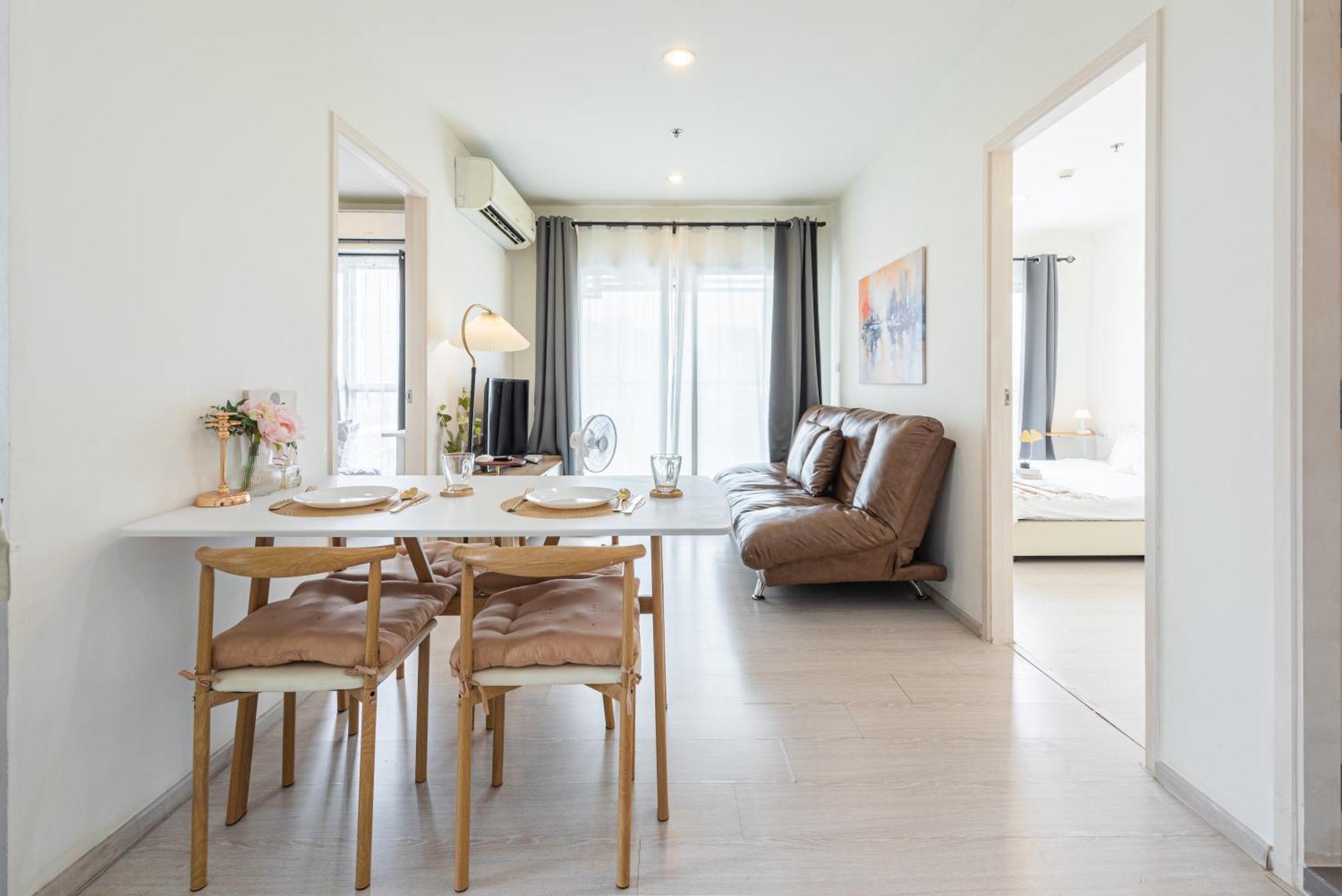 2br, 6 Mins Walk Bts Wuttakat Apartamento Banguecoque