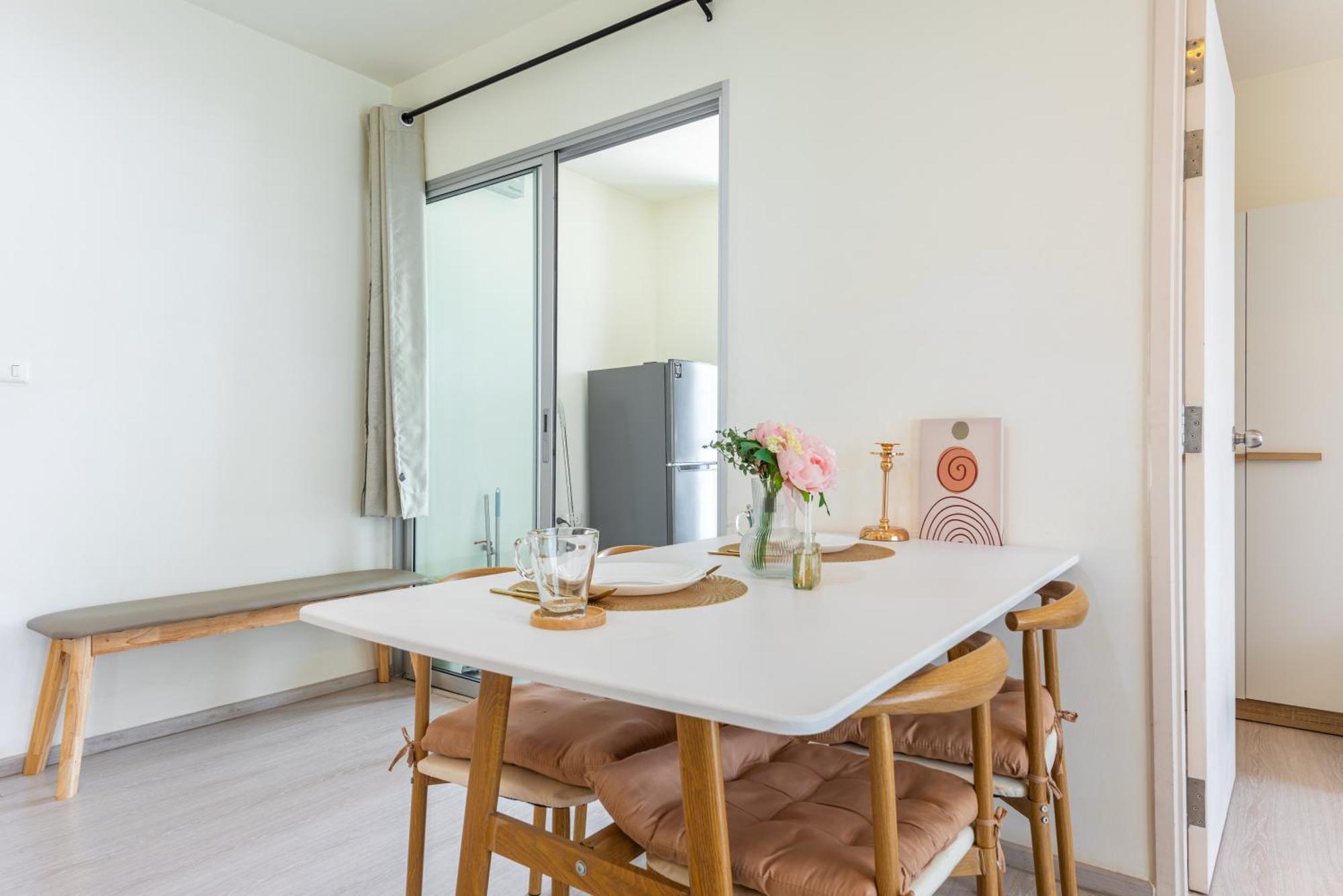 2br, 6 Mins Walk Bts Wuttakat Apartment Bangkok
