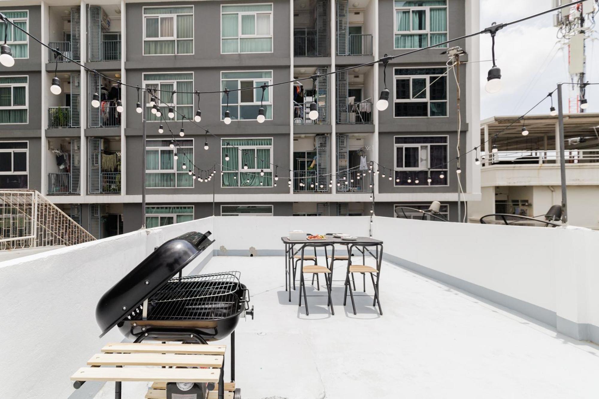 A Townhouse 100m From Bts Bangchak Gasthuis *