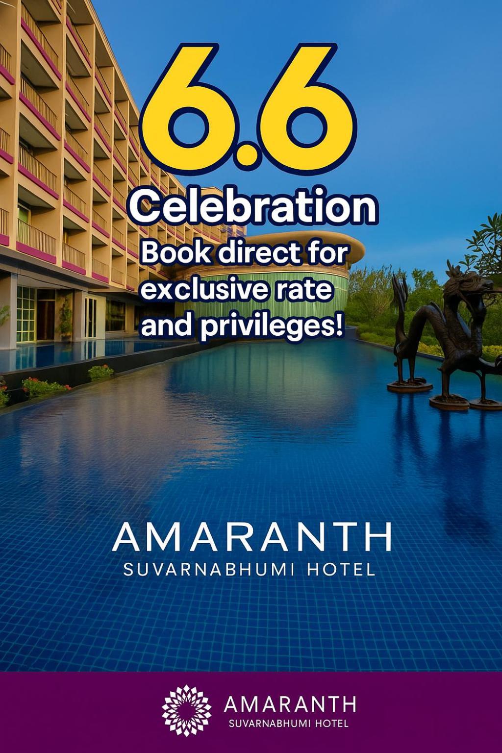 Amaranth Suvarnabhumi - Free Suvarnabhumi Airport Shuttle 5* Bangkok