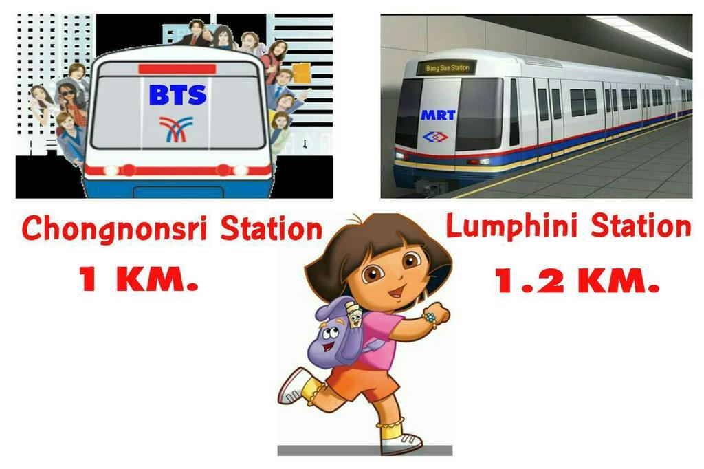 Right Place Sathorn Penginapan 2*