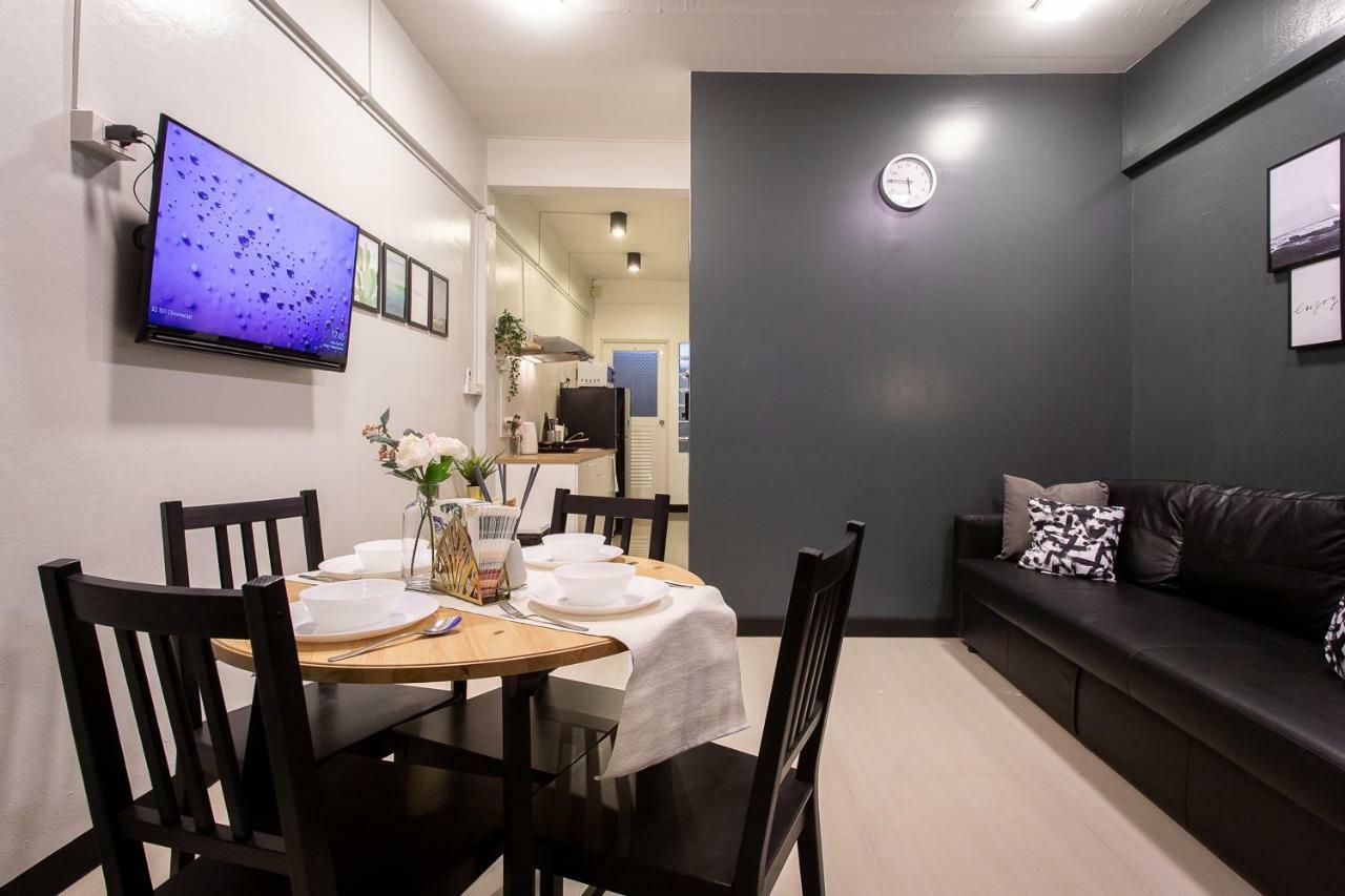 T5 2 Bedrooms/6guests/full Kitchen/1 Min To Bts *