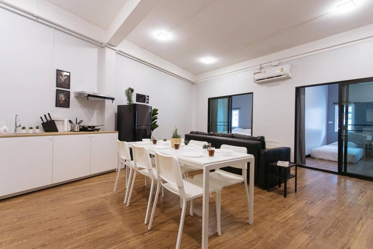 U3 Large 2 Bedroom Full Kitchen Near Bts Udomsuk Apartment Bangkok