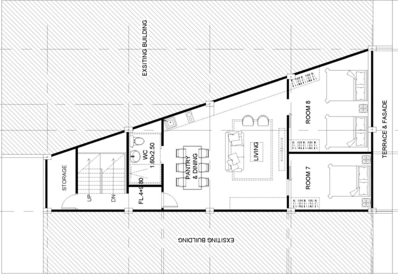 Apartment U4 Large 2 Bed Full Kitchen 200m To Bts *