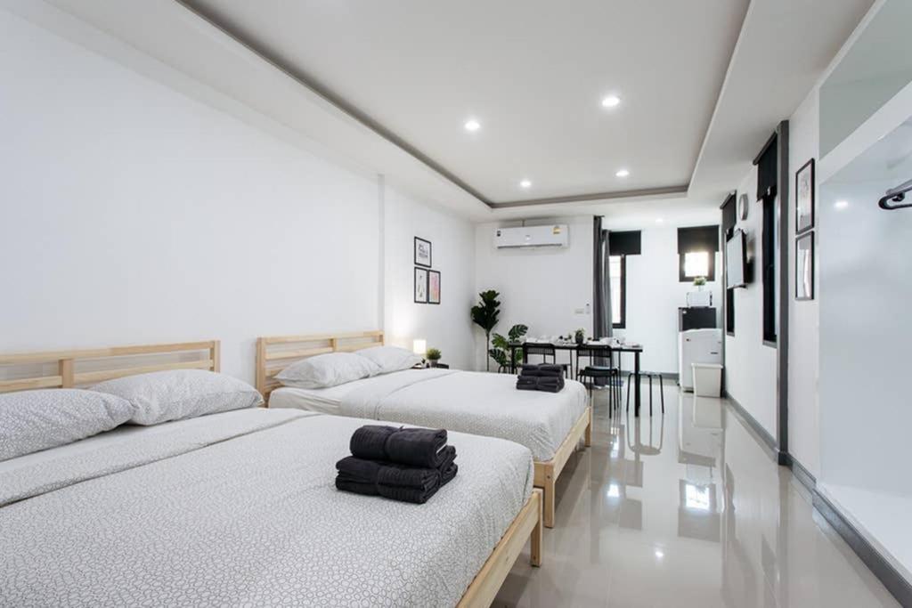 P4 Silom Large 2beds Full Kitchen Wifi 4-6pax Pangsapuri *