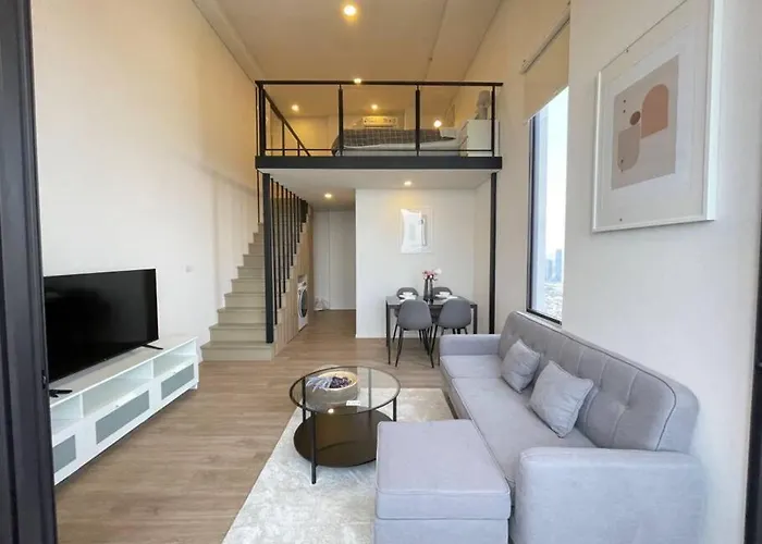 2512 Siamese 87 2 Bed Apartment素坤逸 Bts On Nut Loft 两房